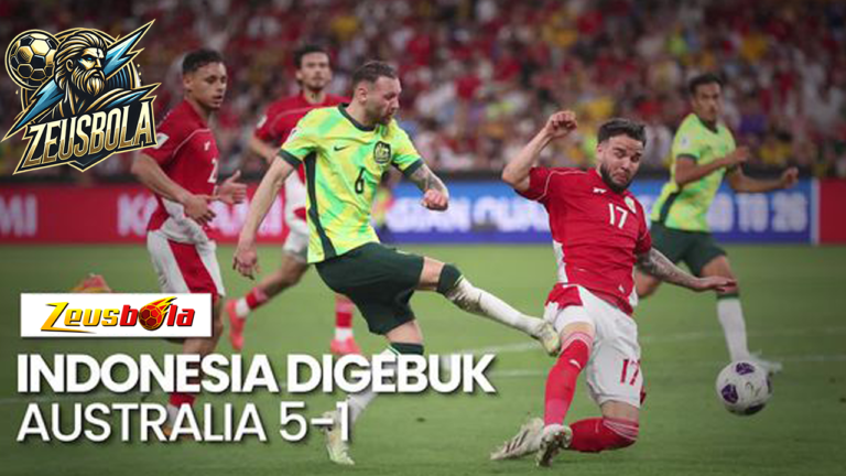 Australia Pesta Gol! Hancurkan Timnas Indonesia 5-1 di Kualifikasi Piala Dunia 2026