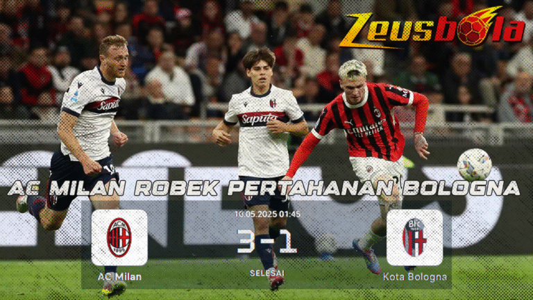 AC Milan Robek Pertahanan Bologna dan Buka Jalan ke Liga Champions