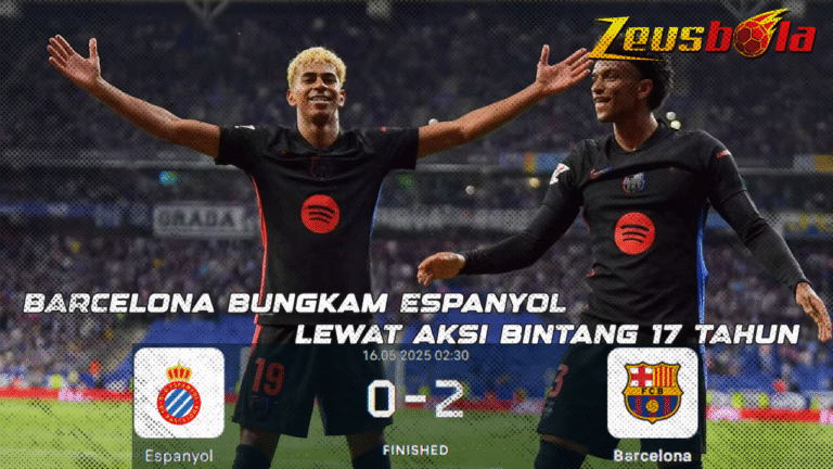 Gila Barcelona Bungkam Espanyol dan Kunci Gelar LaLiga ke-28 Lewat Aksi Mewah Bintang 17 Tahun