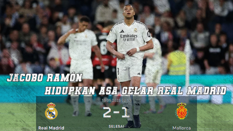 Gol di Detik Terakhir Jacobo Ramón Hidupkan Asa Gelar Real Madrid, Tapi Nasib Masih di Tangan Barcelona