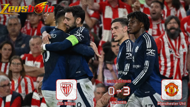 Manchester United Hancurkan Rekor Kandang Athletic Club dan Dekati Final Liga Europa