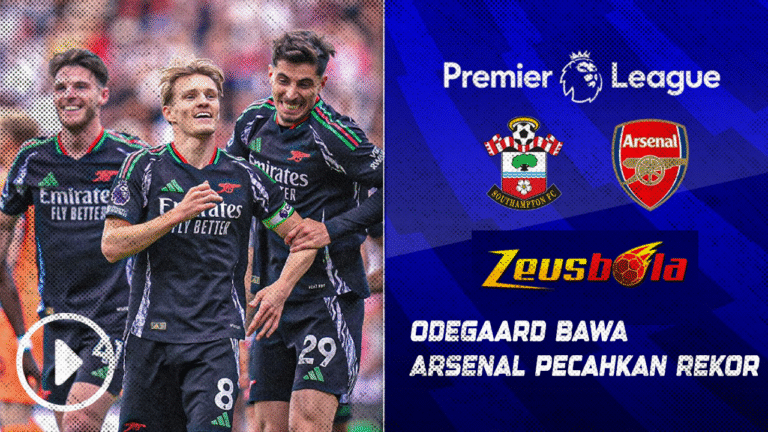 Odegaard Bawa Arsenal Pecahkan Rekor dan Amankan Posisi Runner-Up