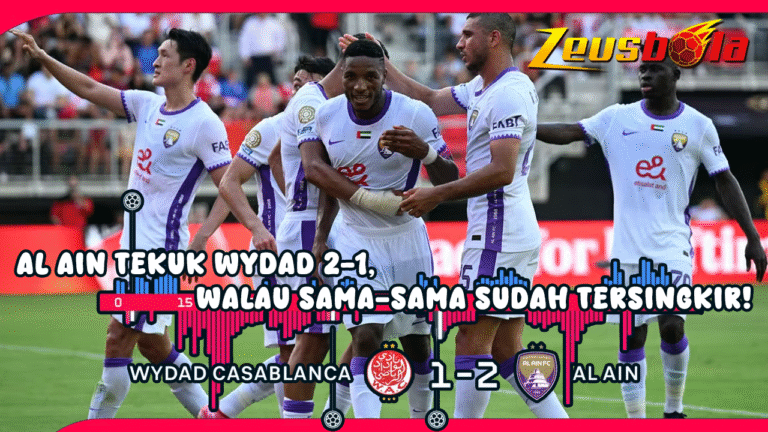 Al Ain Tekuk Wydad 2-1, Walau Sama-Sama Sudah Tersingkir