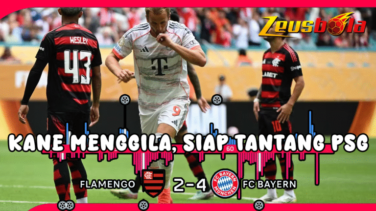 Bayern Munich Libas Flamengo, Kane Menggila, Siap Tantang PSG