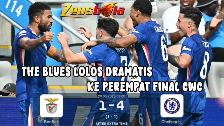 Chelsea Hujani Benfica 4-1 di Tengah Badai The Blues Lolos Dramatis ke Perempat Final CWC