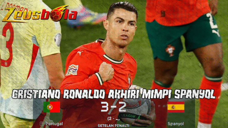Cristiano Ronaldo Akhiri Mimpi Spanyol Portugal Juara UNL Lewat Drama Adu Penalti