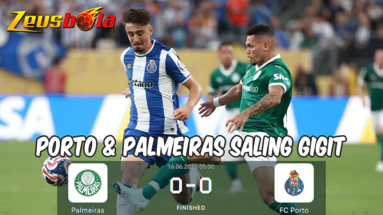 Duel Sengit Tanpa Gol Porto & Palmeiras Saling Gigit Tapi Gagal Menang di CWC