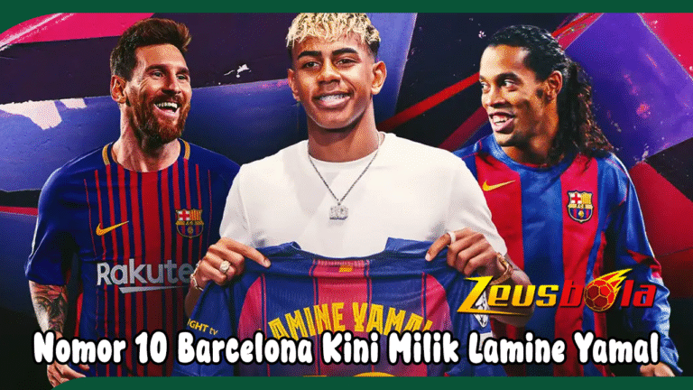Nomor 10 Barcelona Kini Milik Lamine Yamal Warisan Emas atau Beban Kutukan