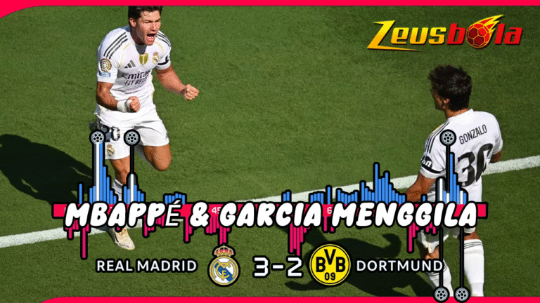 Real Madrid Bungkam Dortmund 3-2, Mbappé & Garcia Menggila, Los Blancos ke Semifinal