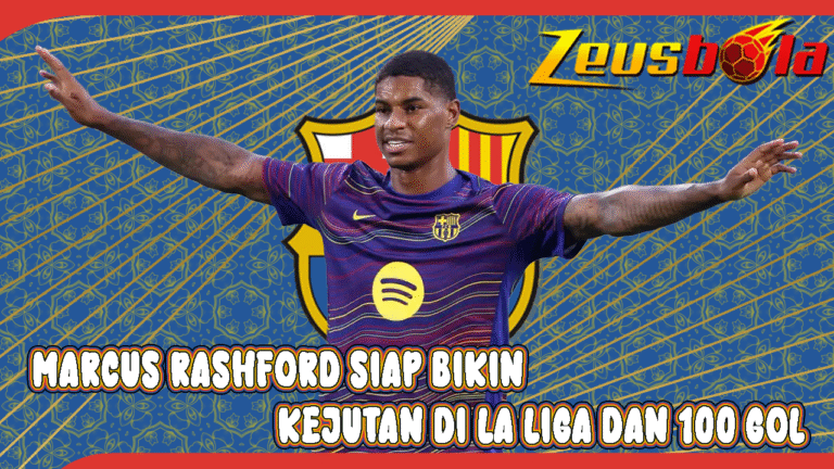 Marcus Rashford Resmi ke Barcelona Siap Bikin Kejutan di La Liga dan Bercanda Targetkan 100 Gol
