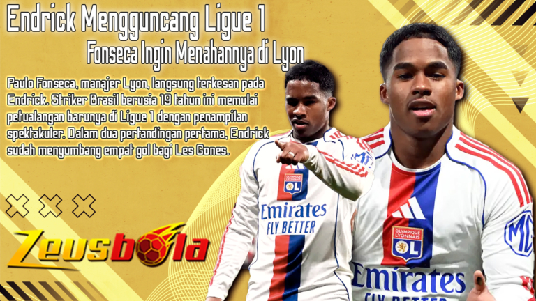 Endrick Mengguncang Ligue 1! Fonseca Ingin Menahan Bintang Brasil di Lyon