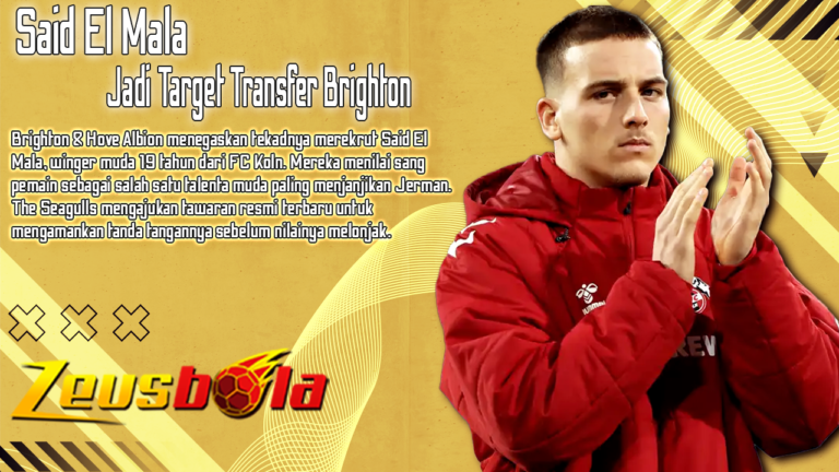 Brighton Gasak Target Transfer Said El Mala Bisa Jadi Bintang Musim Panas