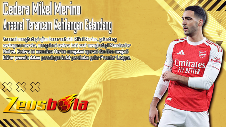 Cedera Mikel Merino Arsenal Terancam Kehilangan Gelandang Kunci di Saat Persaingan Gelar!