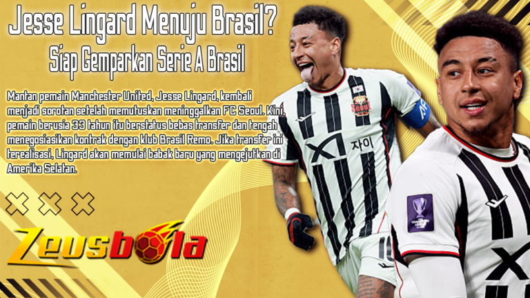 Jesse Lingard Menuju Brasil Mantan Bintang Manchester United Siap Gemparkan Serie A Brasil