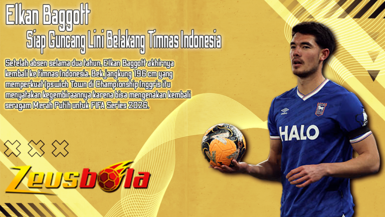 Elkan Baggott Kembali! Bek Raksasa Ipswich Siap Guncang Lini Belakang Timnas Indonesia di FIFA Series 2026
