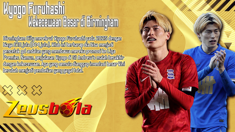 Kyogo Furuhashi Dari Harapan Tinggi hingga Kekecewaan Besar di Birmingham